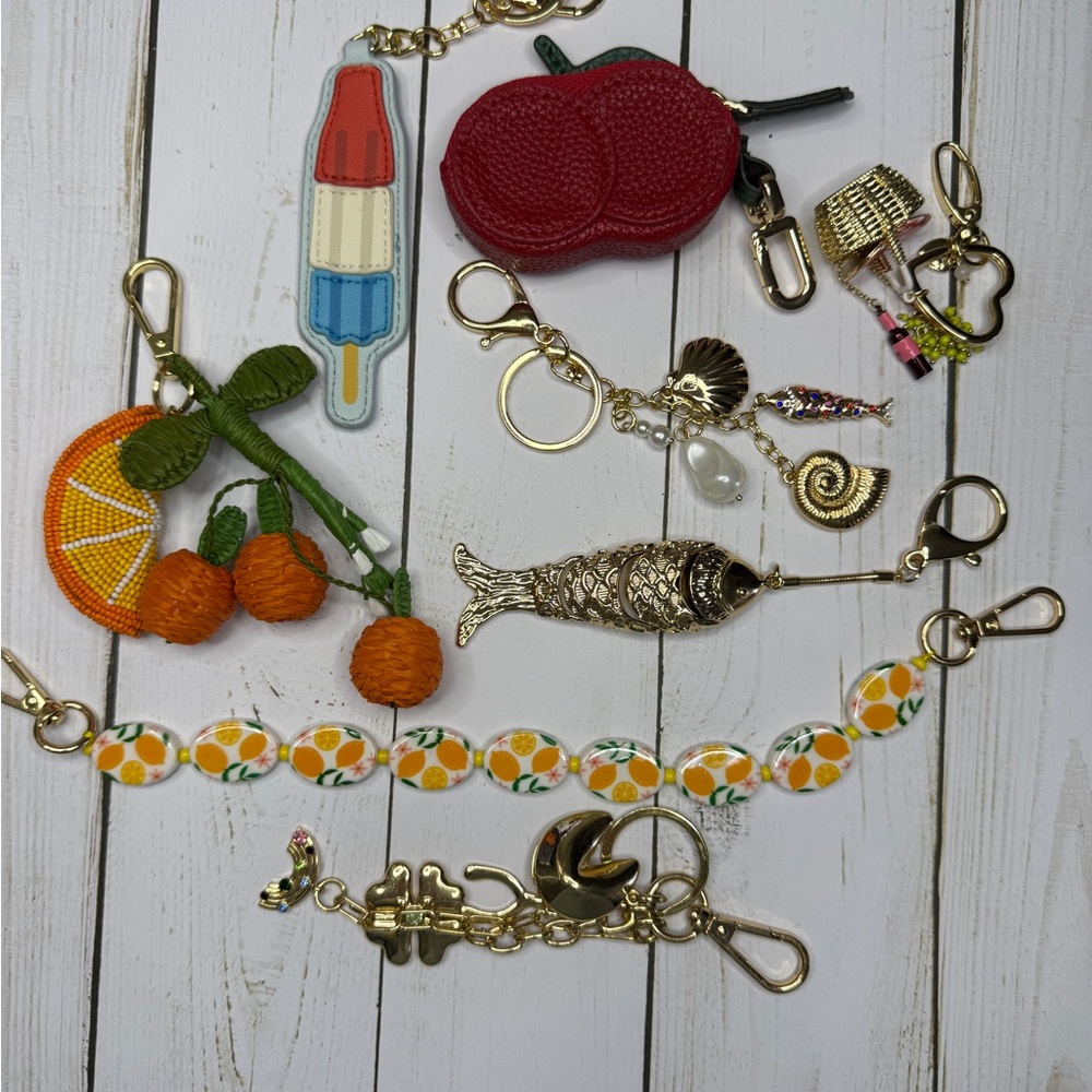 Keychain & Bag Charm Bundle